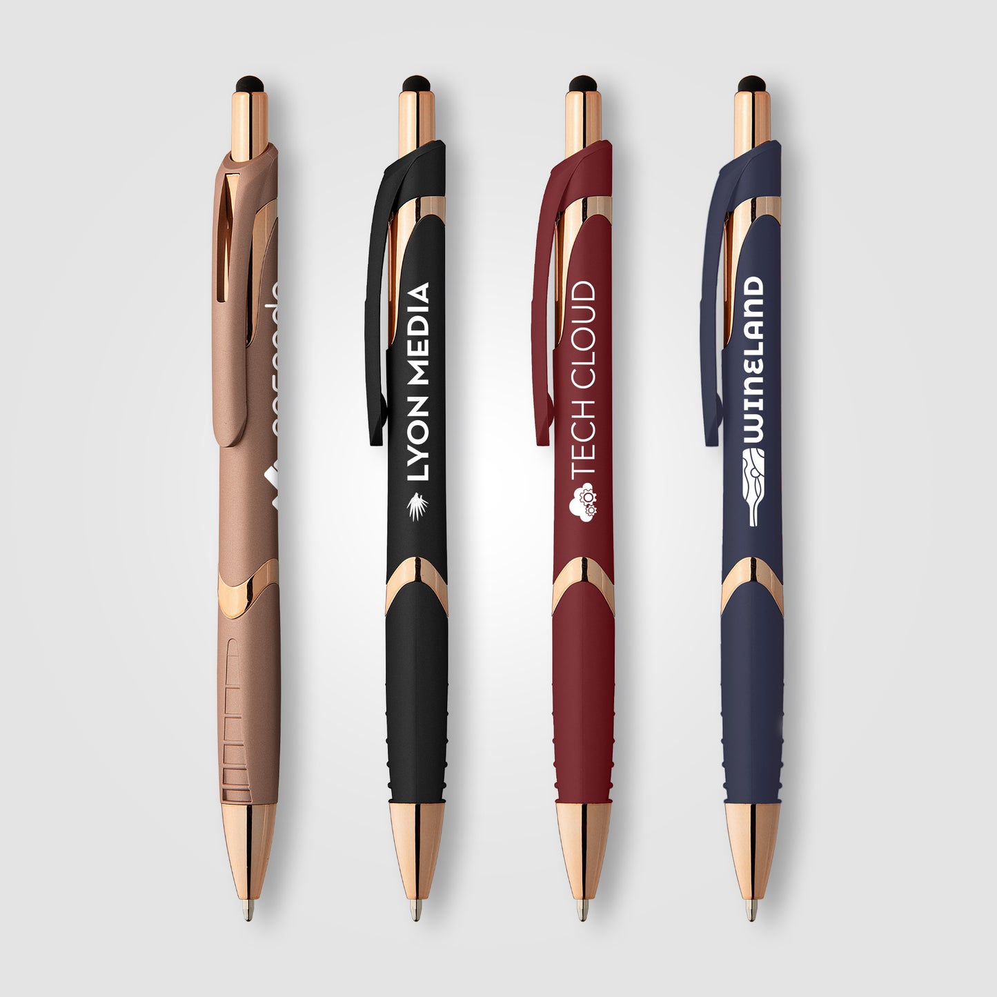 Solana Softy Rose Gold w/ Stylus grouped