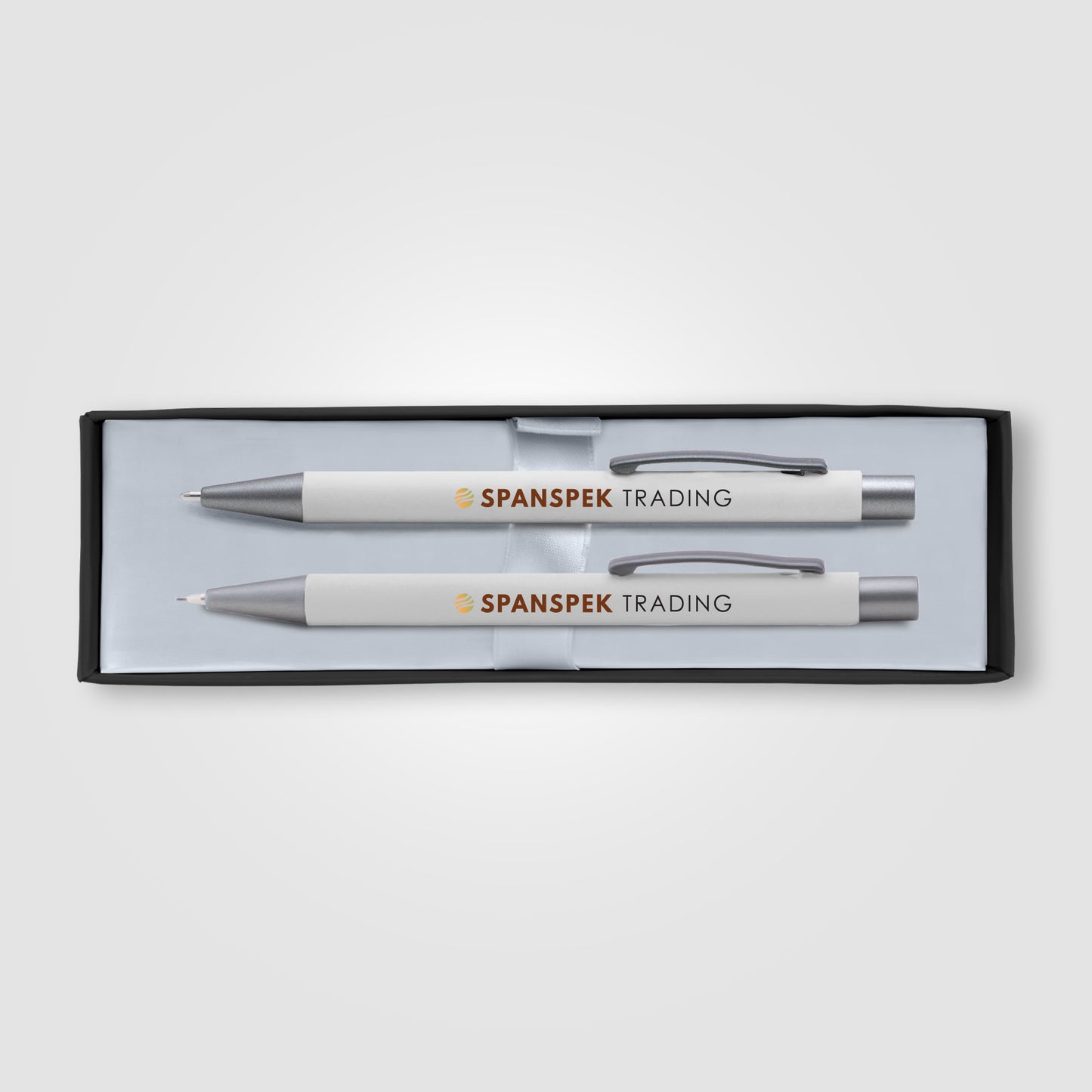 White (Product 1 Color) Bowie Pen & Pencil Gift Set