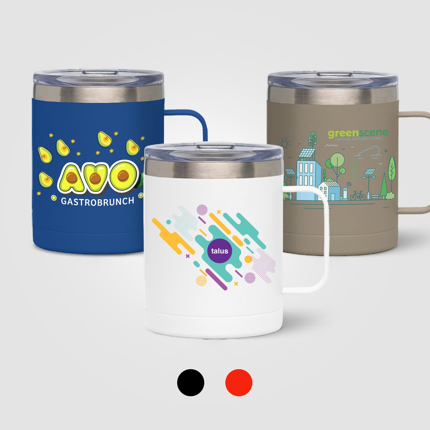 Glamping - 14 oz. Double-Wall Stainless Mug grouped