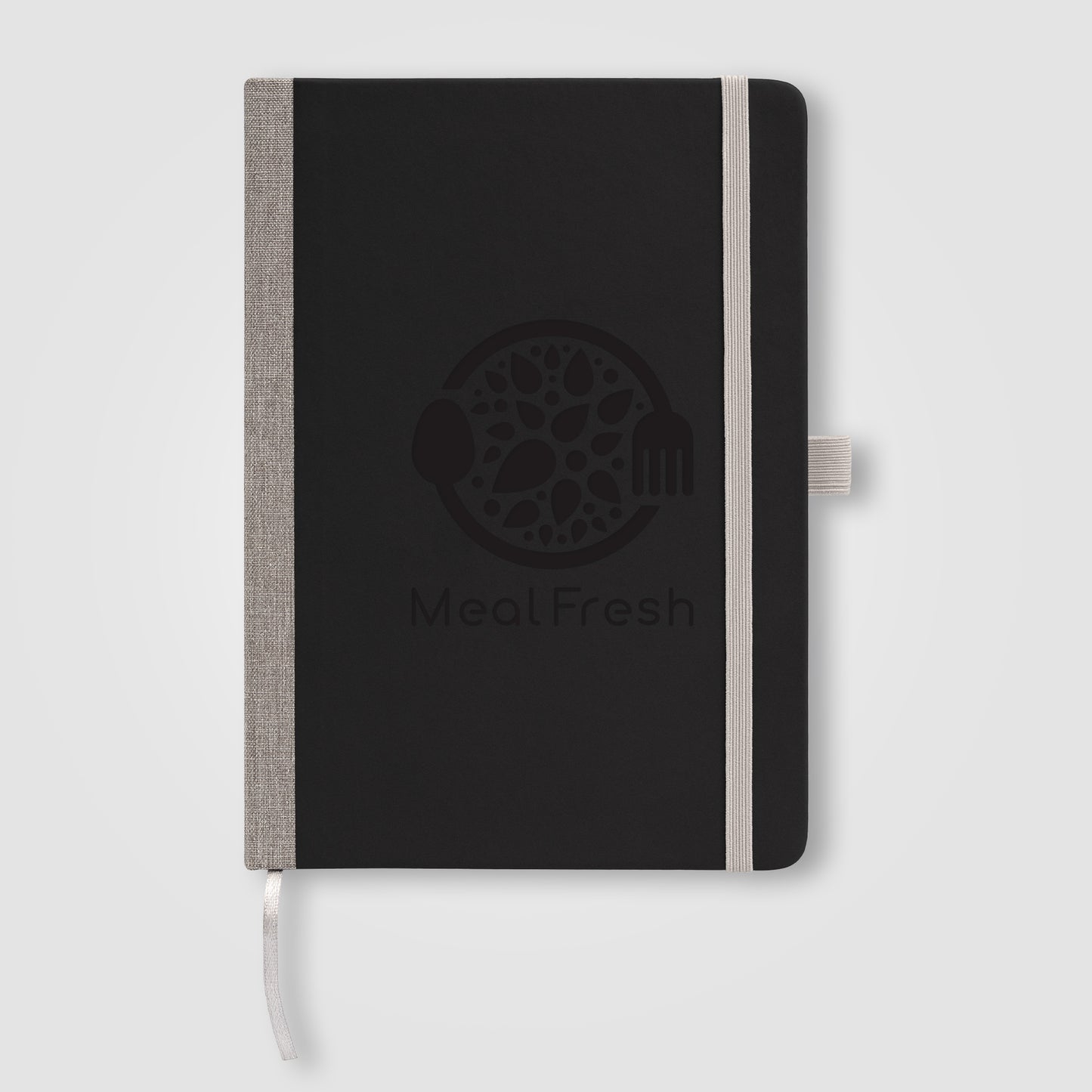 Black (Product) Steinbeck - Recycled Two Tone Hard Cover Notebook