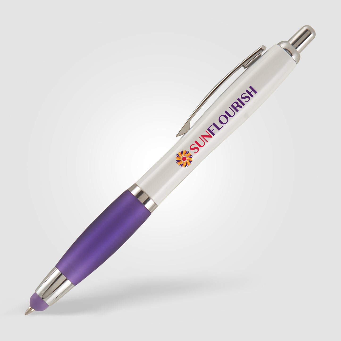 White (Barrel) Sophisticate Stylus