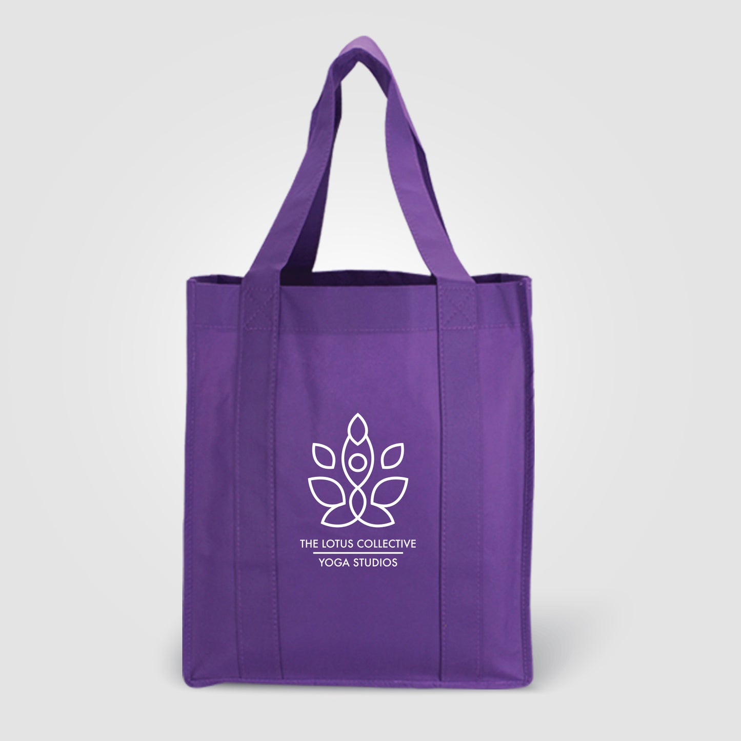 Purple (Product) North Park - Non-Woven Shopping Tote Bag