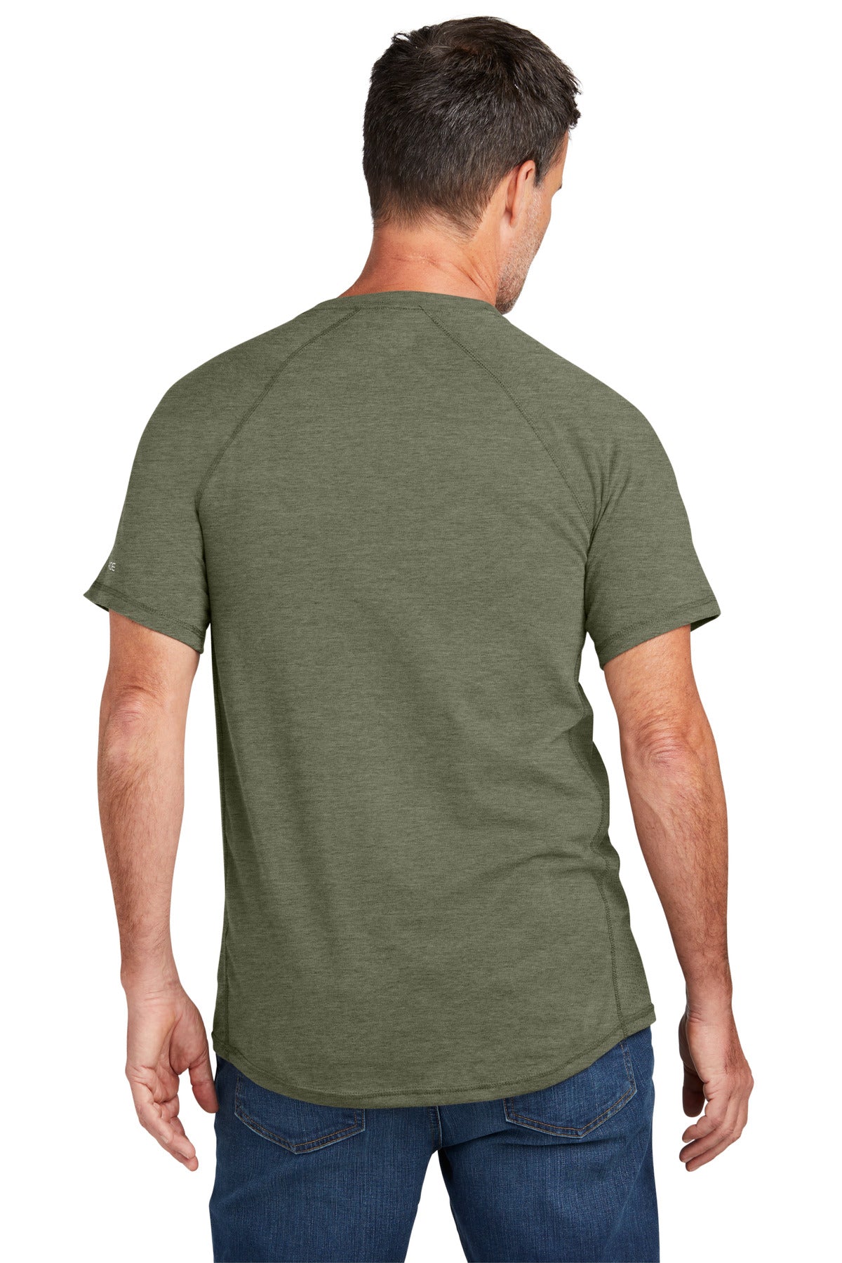 BasilHthr Carhartt Force Short Sleeve Pocket T-Shirt CT106652