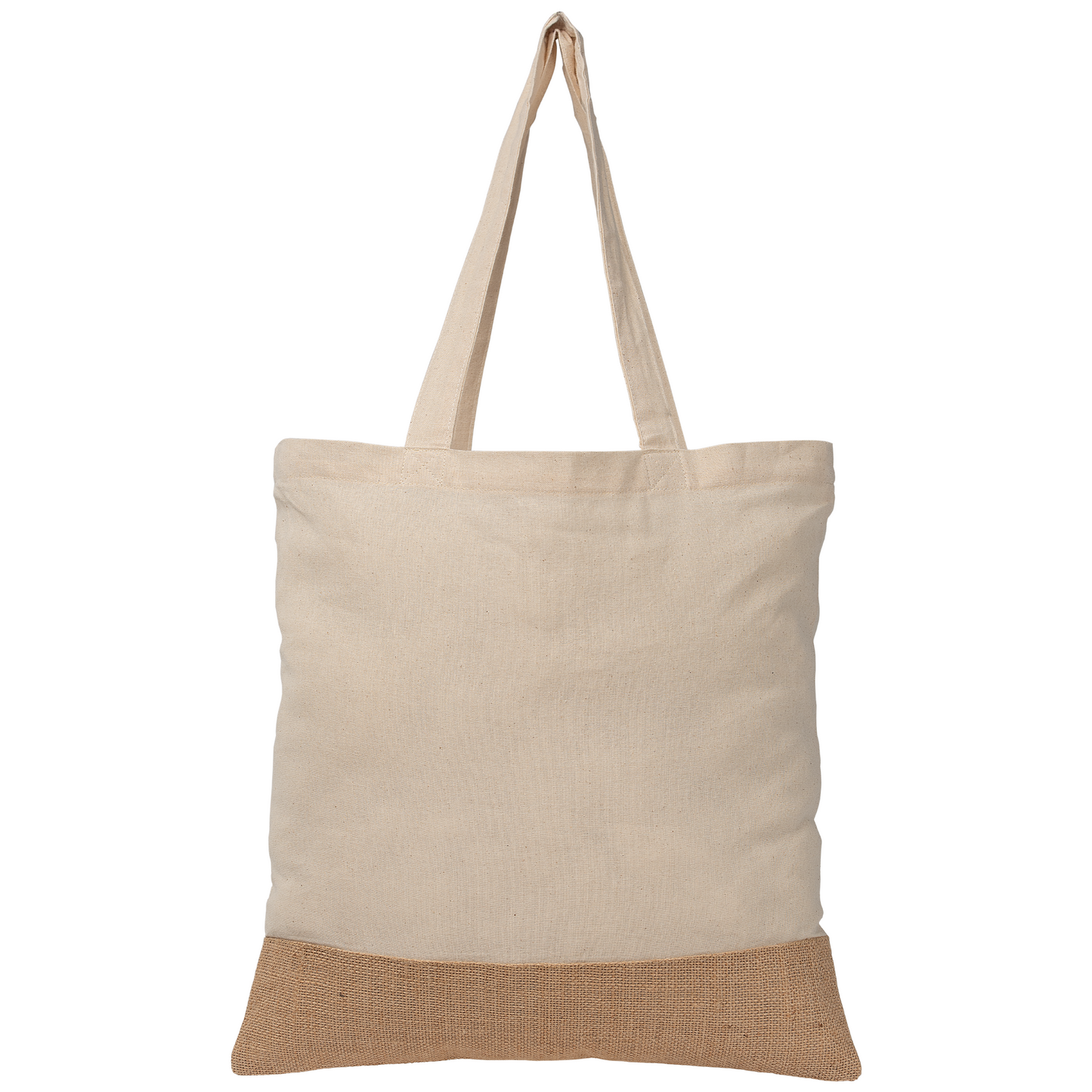 Beige (Product) Rio™ Tote Bag - 5 oz. Recycled Cotton Blend with Jute plain
