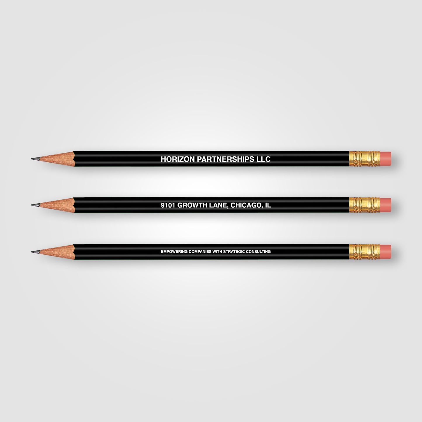 Black (Barrel) Hex Pencil