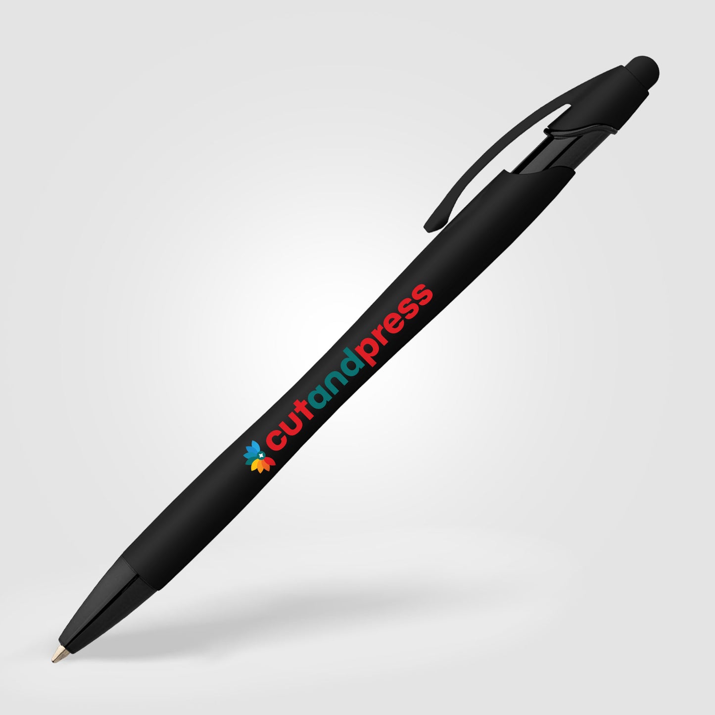 Black (Barrel) La Jolla Softy Monochrome Classic Pen