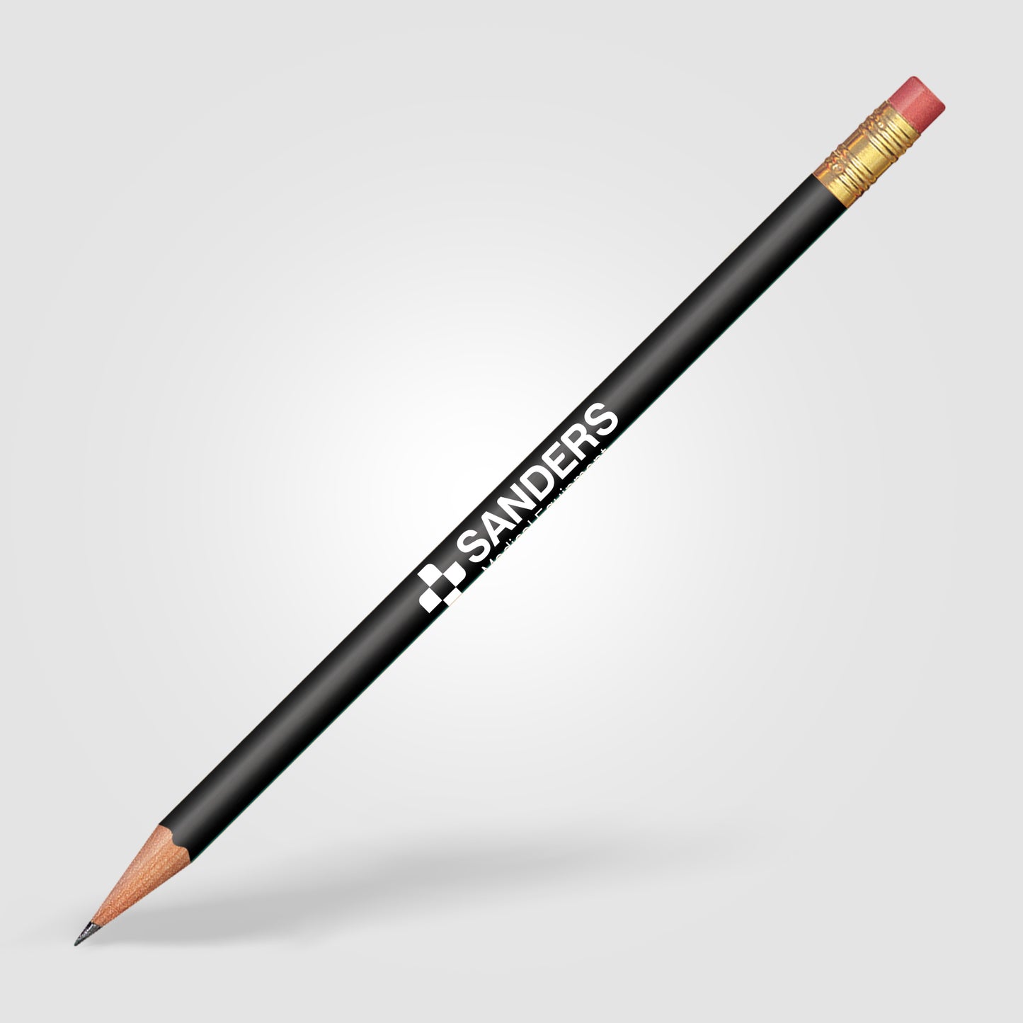 Black (Barrel) Round Pencil