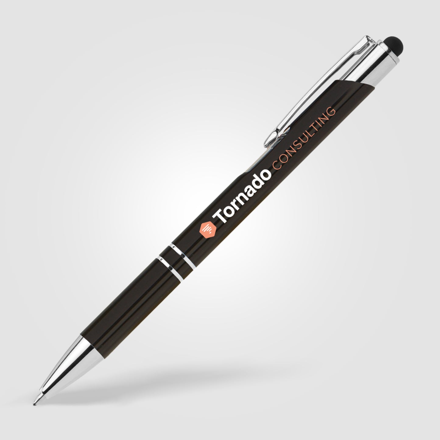 Black (Barrel) Tres-Chic w/ Stylus