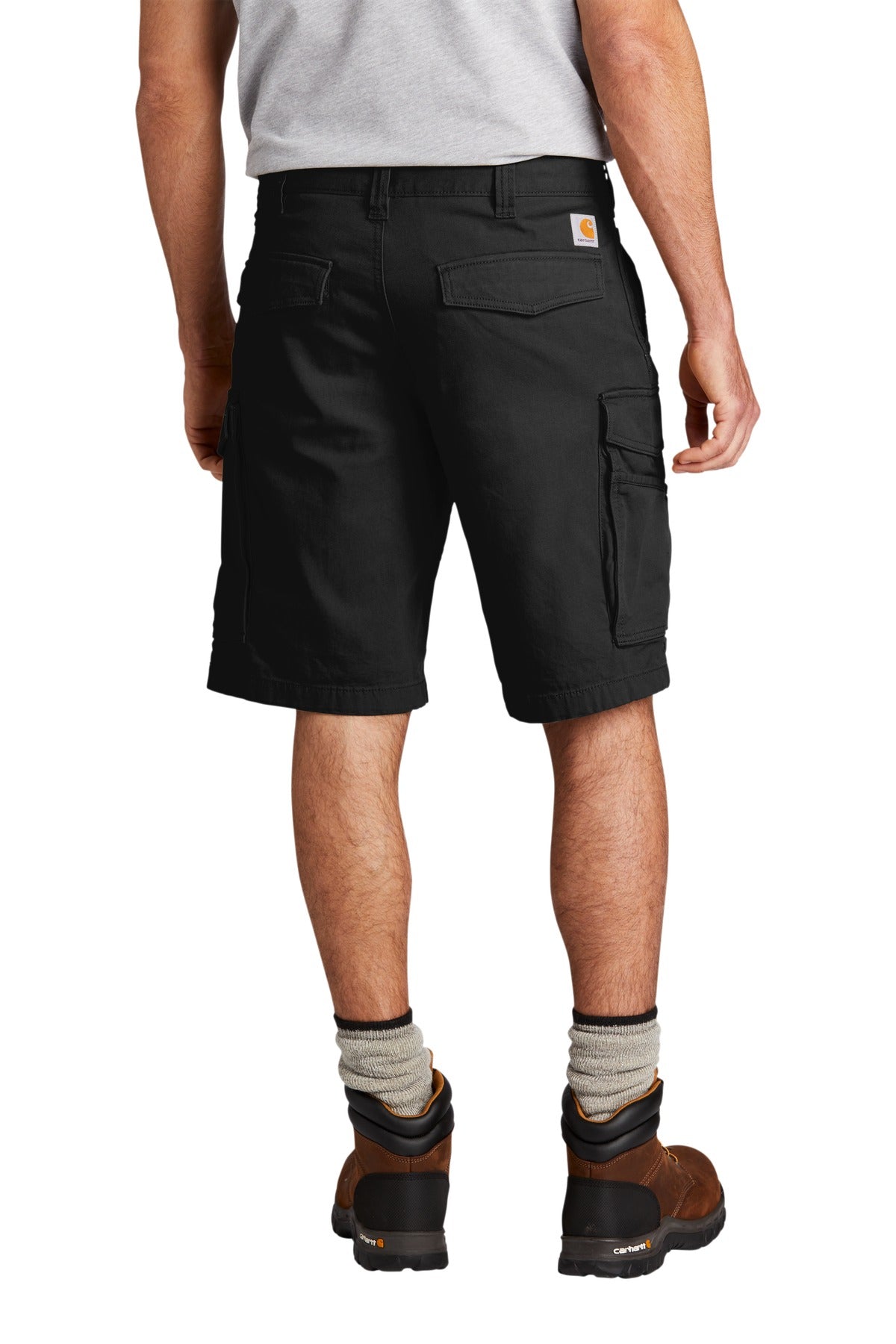Black Carhartt Rugged Flex Rigby Cargo Short CT103542