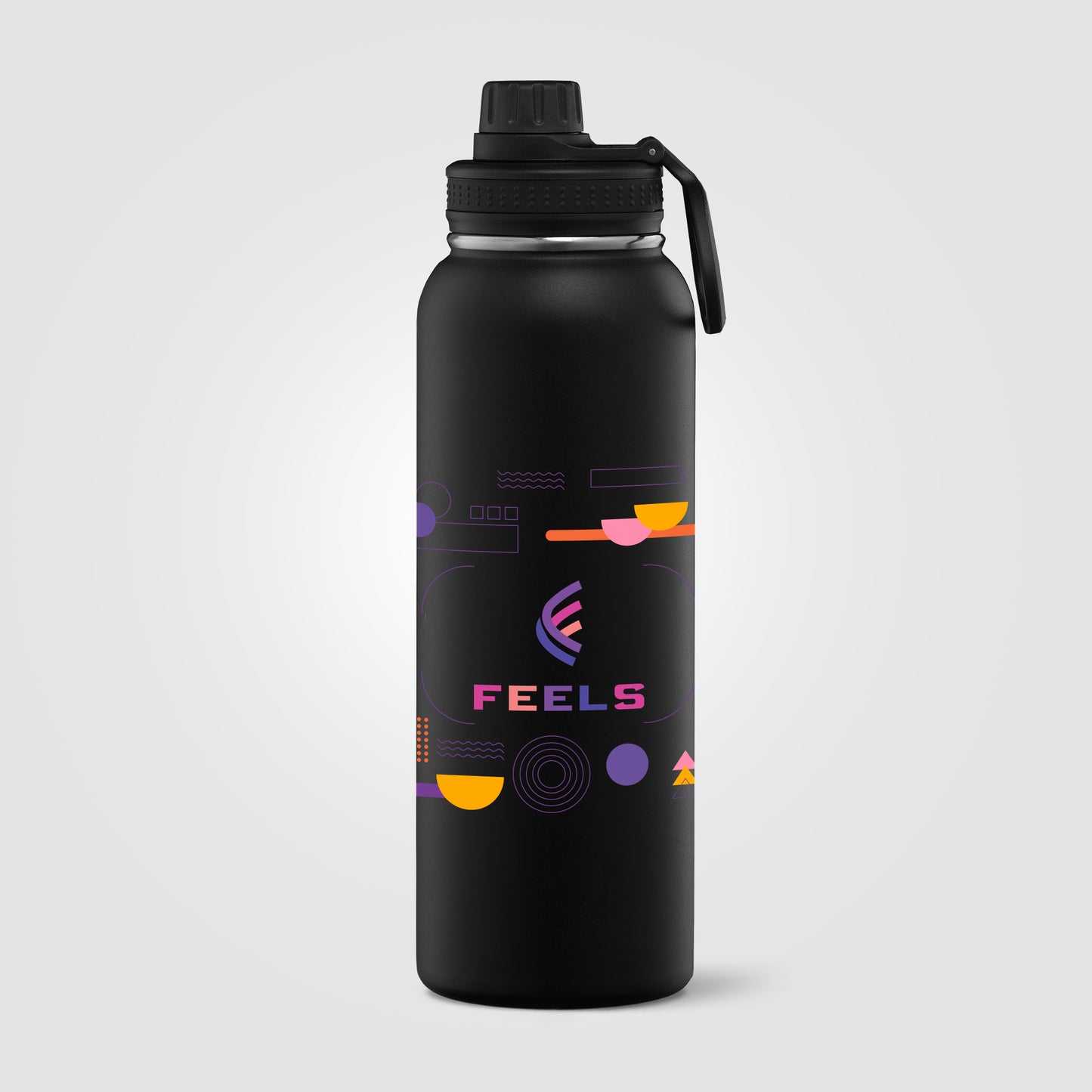 Black (Lid) Alaska Ultra - 40 oz. Stainless Steel Double Wall Water Bottle