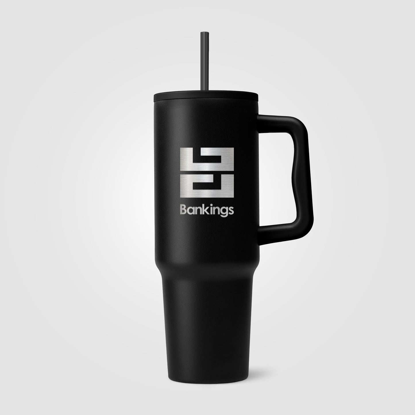 Black (Lid) Polar Pro - 40 oz. Double-Wall Recycled Stainless Steel Tumbler with Straw