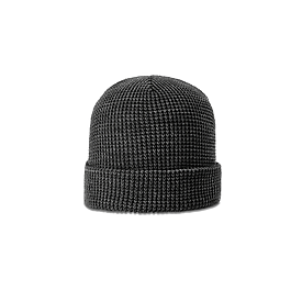 BLACK Richardson Waffle Knit Beanie with Cuff