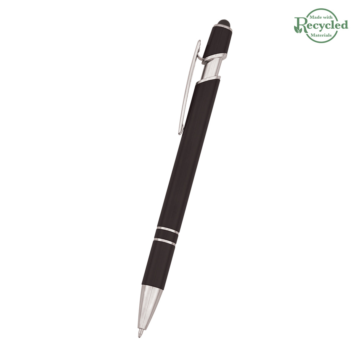 BLACK ROSLIN INCLINE STYLUS PEN plain grouped