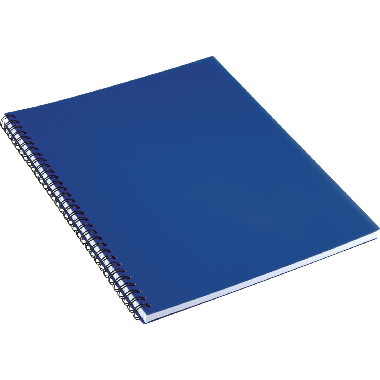 Blue 8.5" x 11" FSC® Mix Lg Business Spiral Notebook plain
