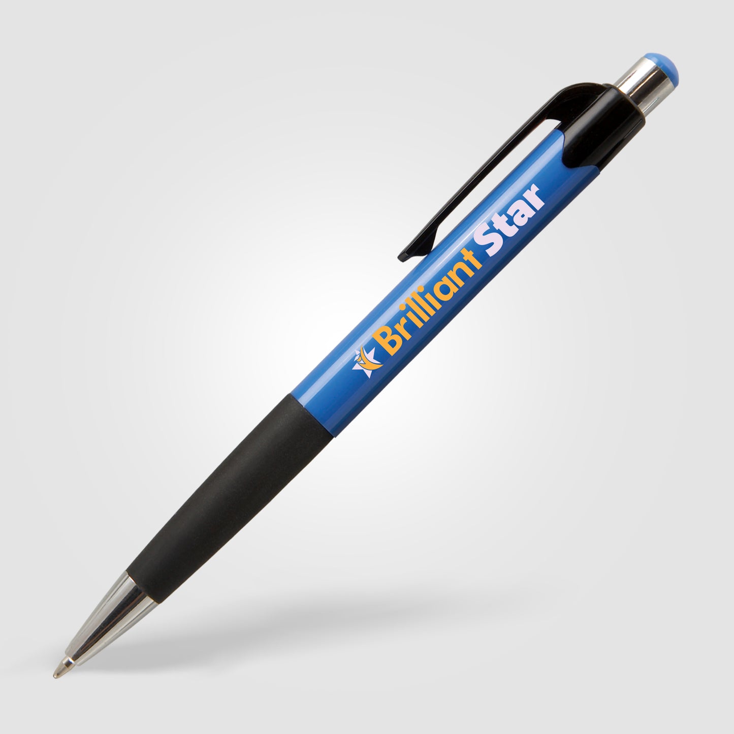 Blue (Barrel) Smoothy Plastic Solid Pen