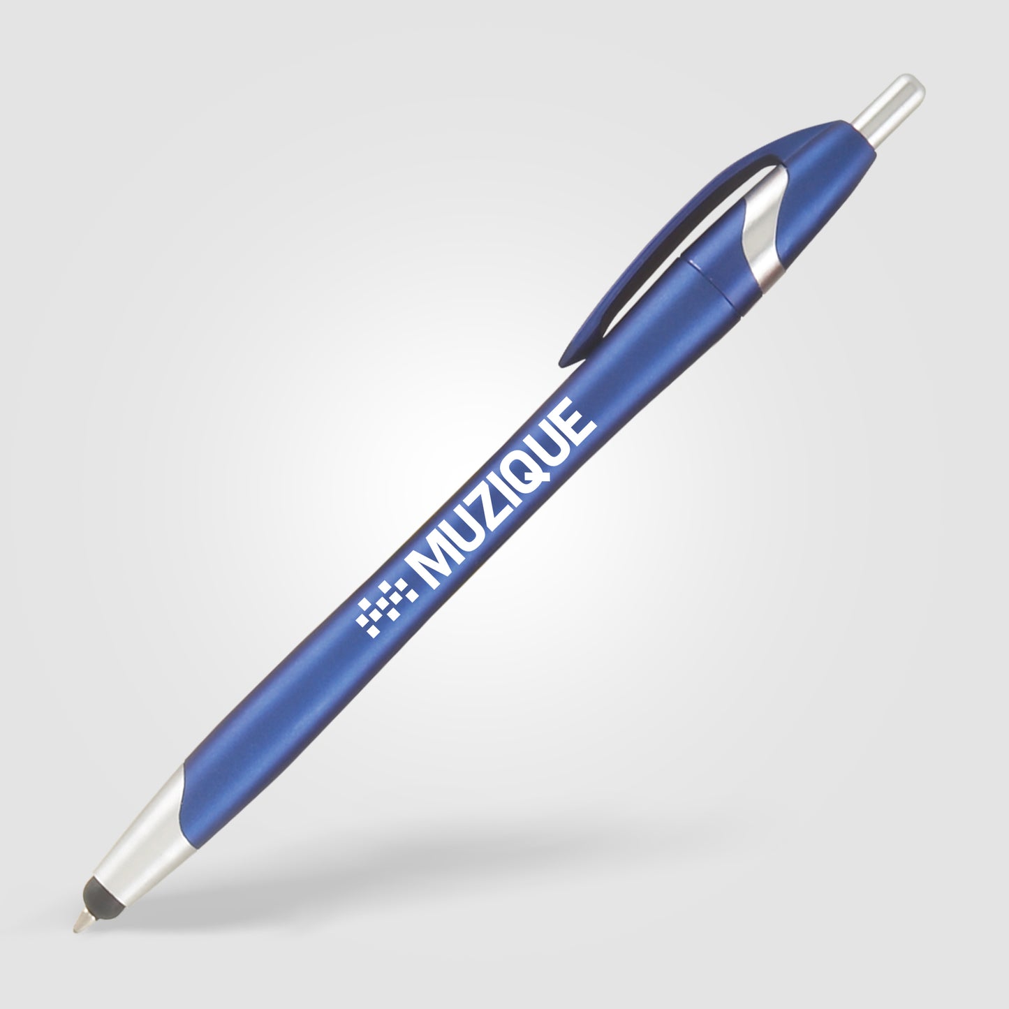 Blue (Barrel) Stratus Metallic with Stylus