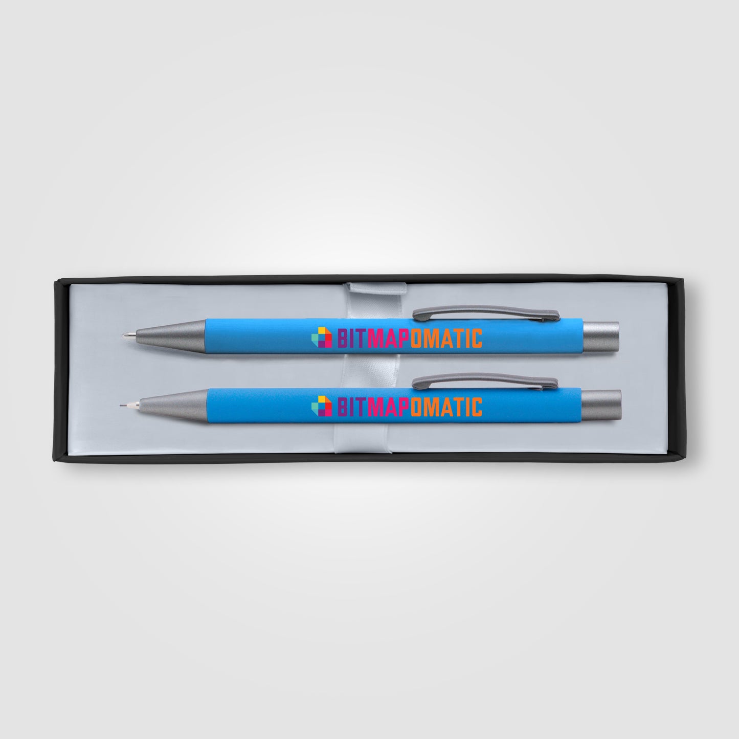 Blue (Product 1 Color) Bowie Pen & Pencil Gift Set