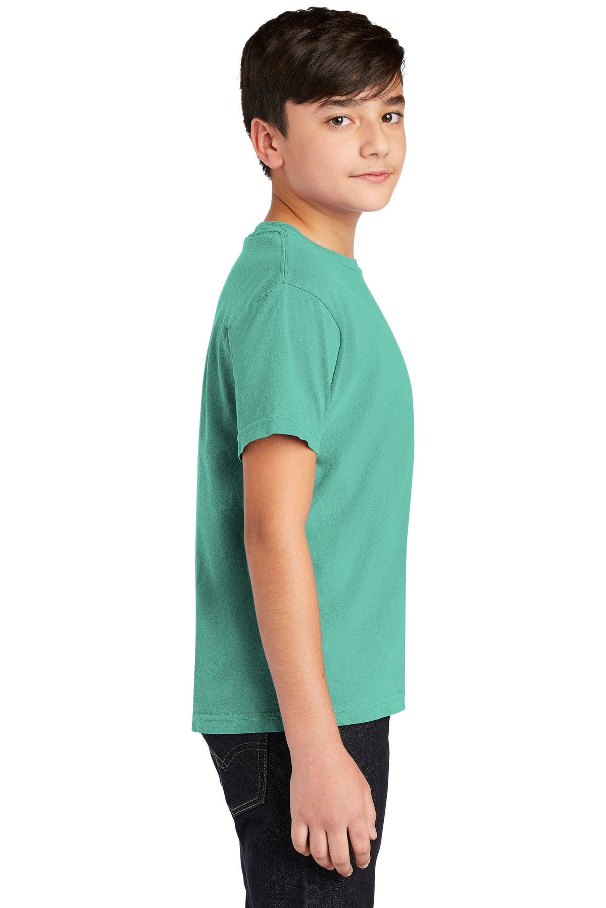 Chalky Mint COMFORT COLORS Youth Heavyweight Ring Spun Tee. 9018