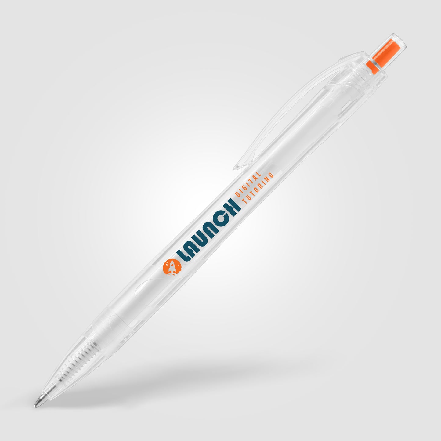 Clear (Barrel) Aqua Clear - RPET Recycled Plastic Pen