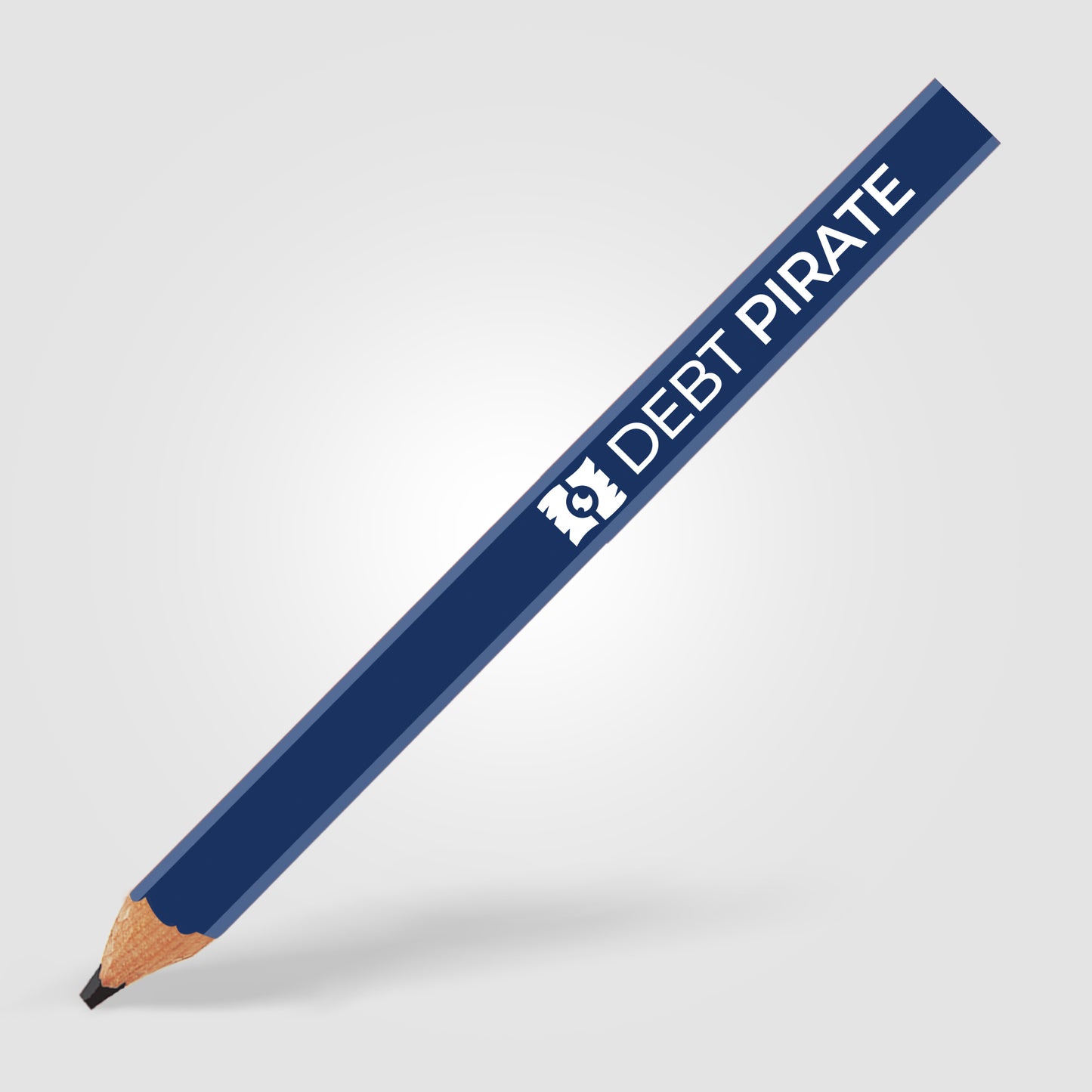 Dark Blue (Barrel) Carpenter Pencil