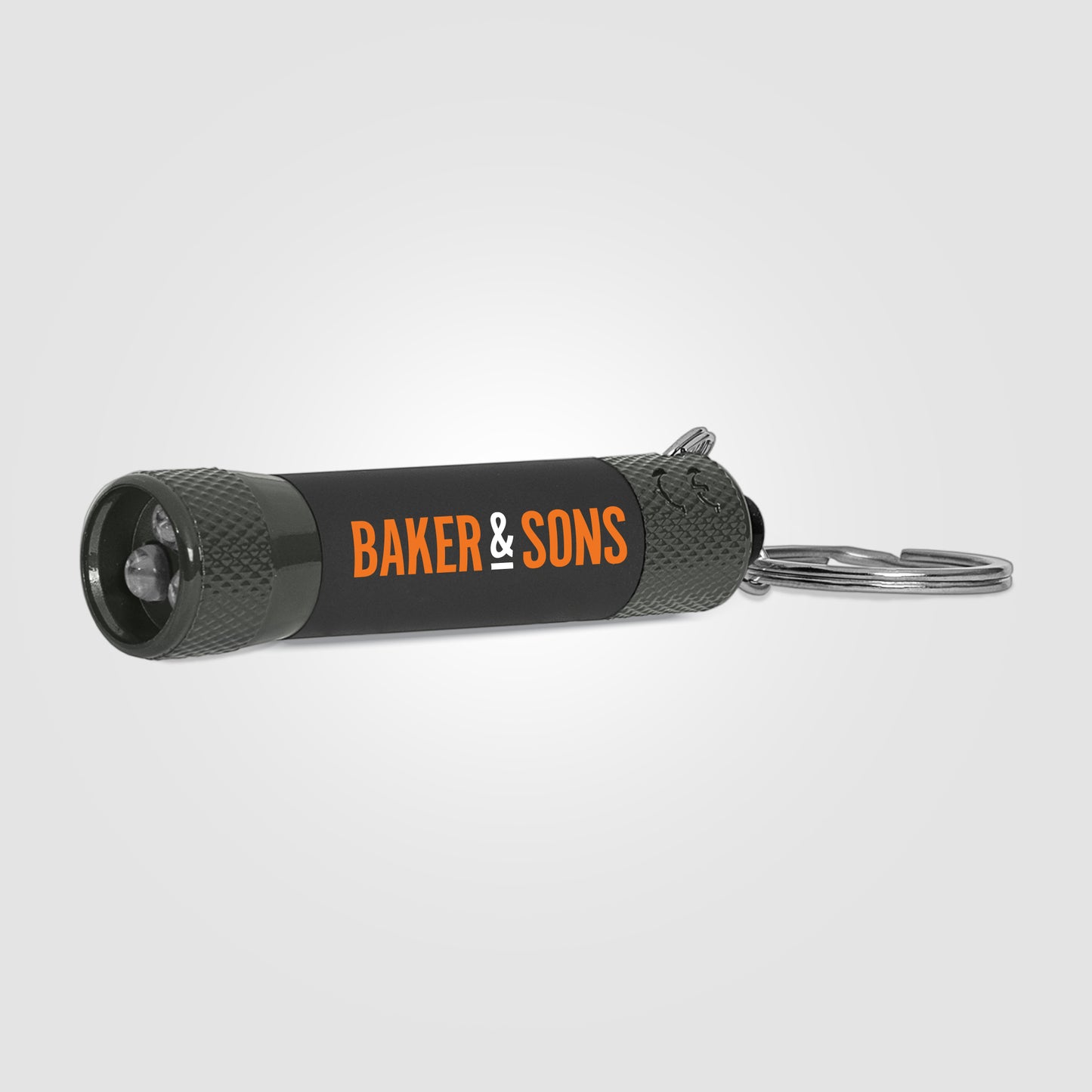 Gray (Product) Chroma Softy Monochrome Classic - LED Flashlight with Keyring