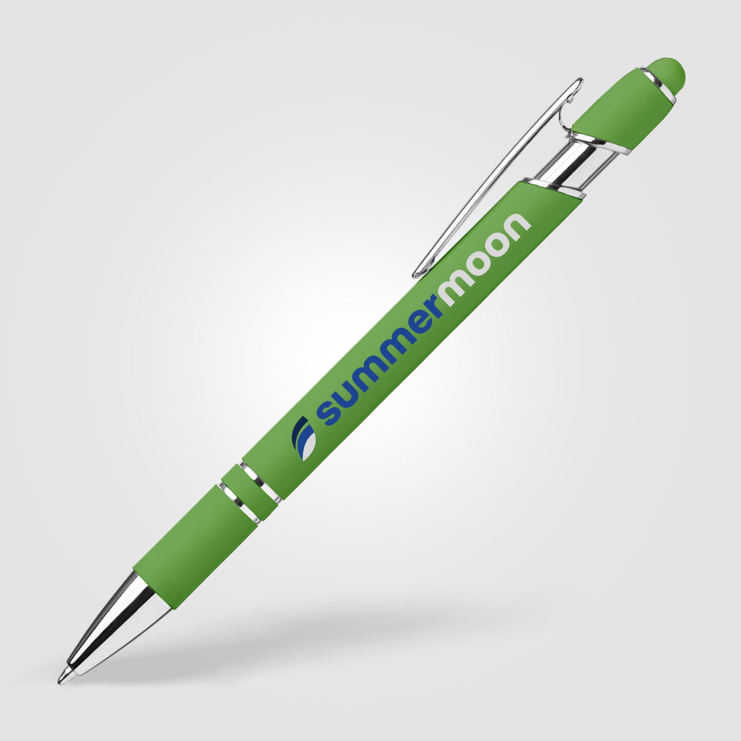 Green (Barrel) Ellipse Softy Brights Gel Pen w/Stylus