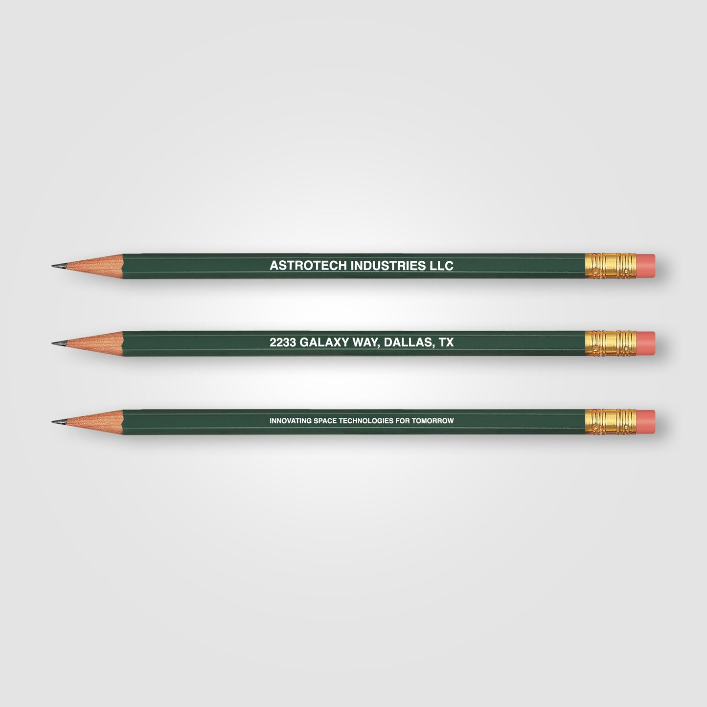 Green (Barrel) Hex Pencil