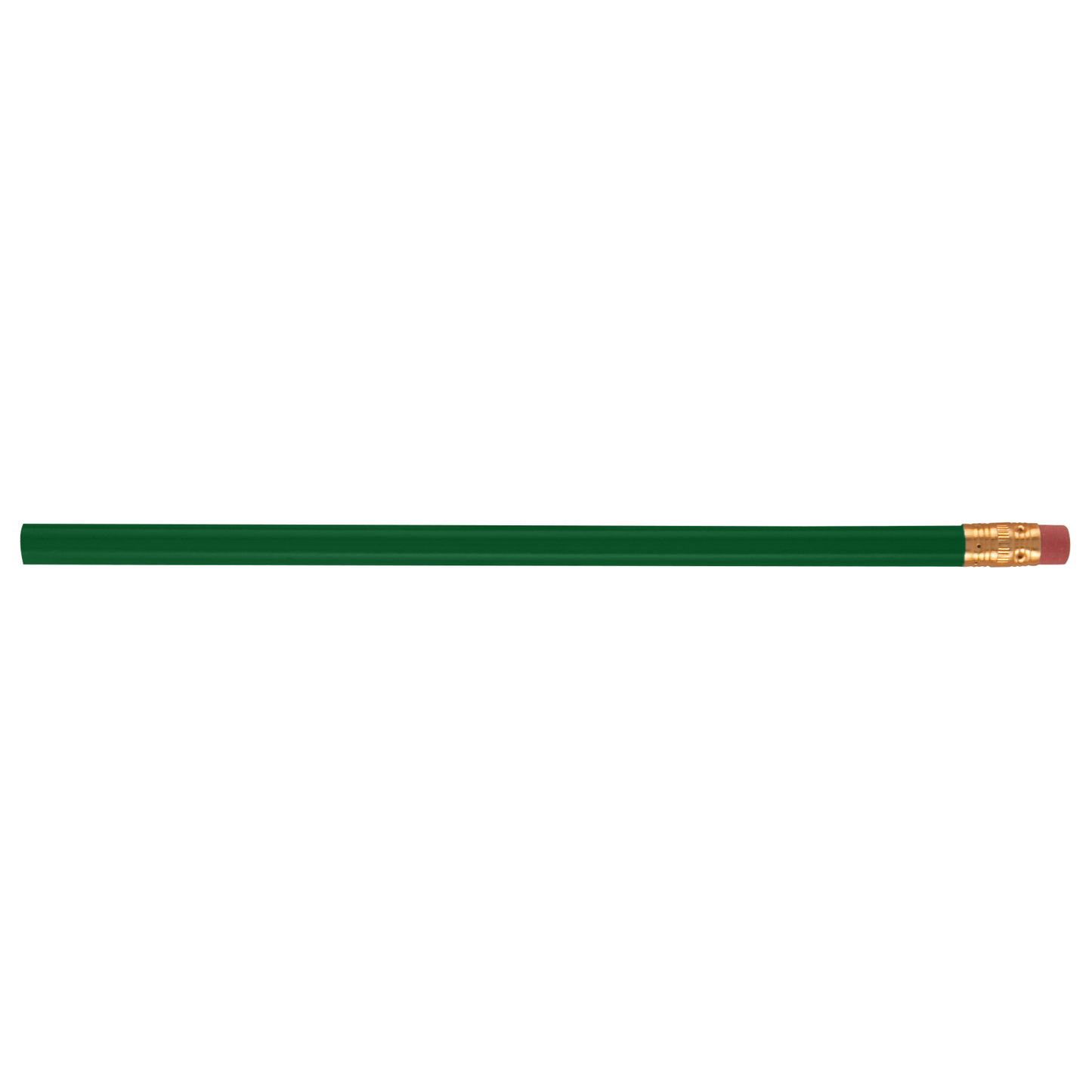 Green (Barrel) Round Pencil plain