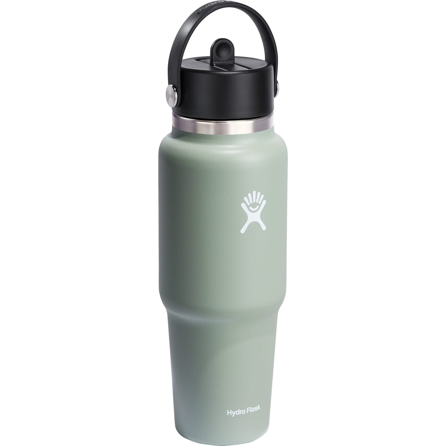 Green Hydro Flask® Travel Bottle w/ Flex Straw Cap 32oz
