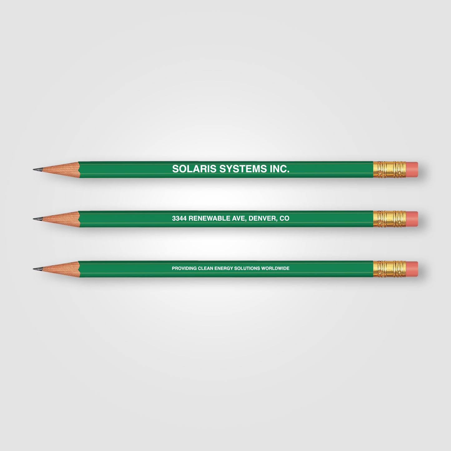 Light Green (Barrel) Hex Pencil