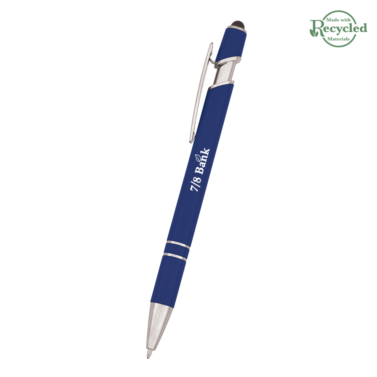NAVY BLUE ROSLIN INCLINE STYLUS PEN grouped