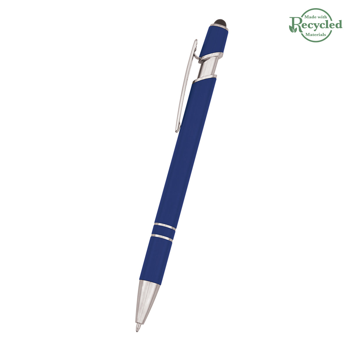 NAVY BLUE ROSLIN INCLINE STYLUS PEN plain grouped
