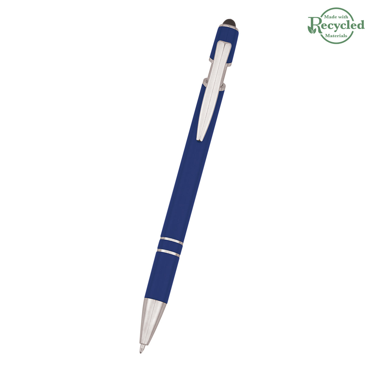 NAVY BLUE ROSLIN INCLINE STYLUS PEN plain grouped