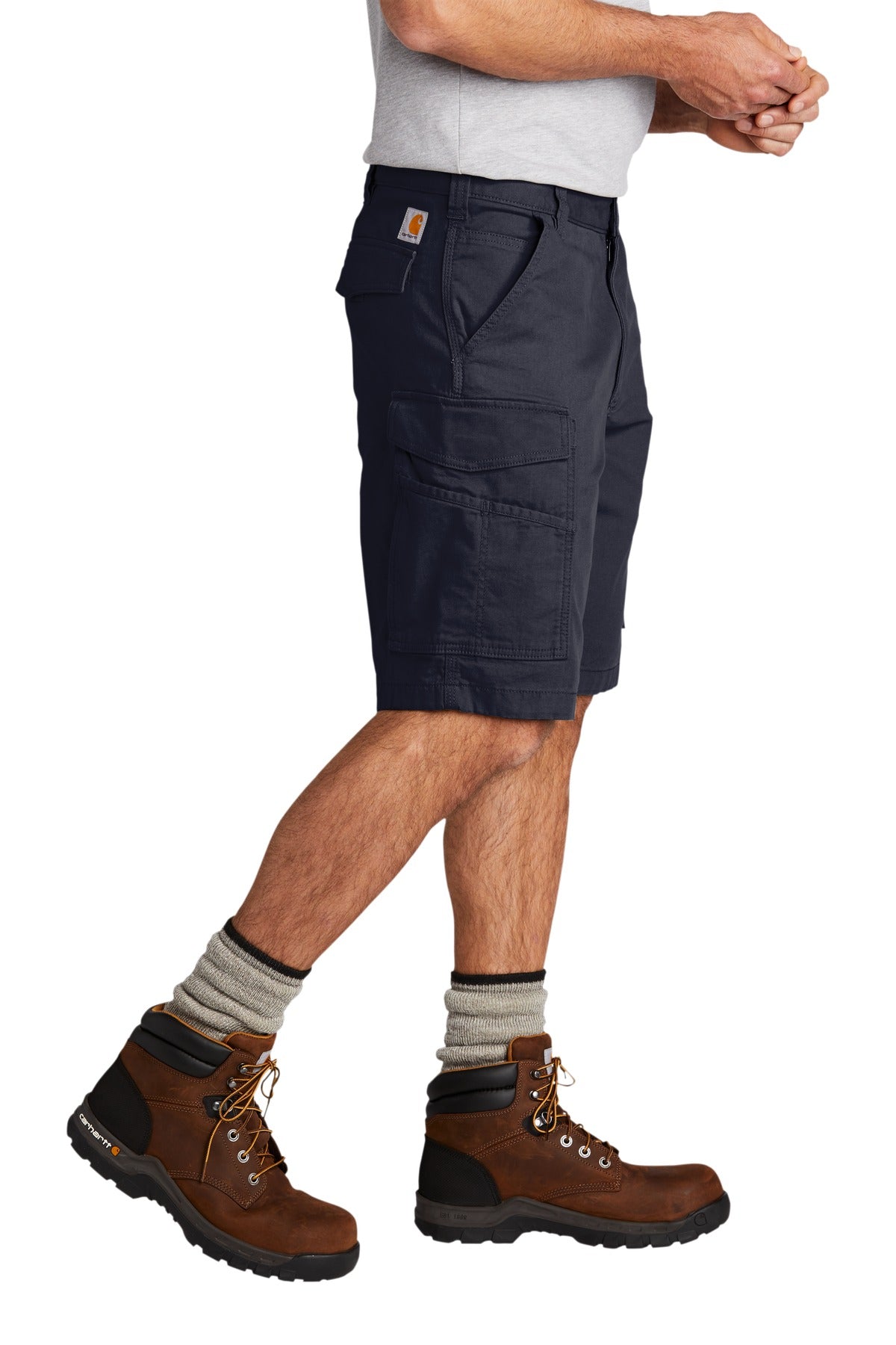 Navy Carhartt Rugged Flex Rigby Cargo Short CT103542