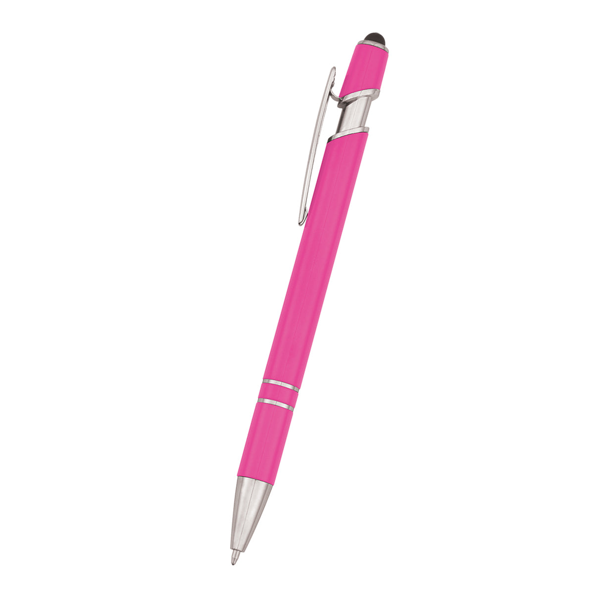 NEON PINK ROSLIN INCLINE STYLUS PEN plain grouped