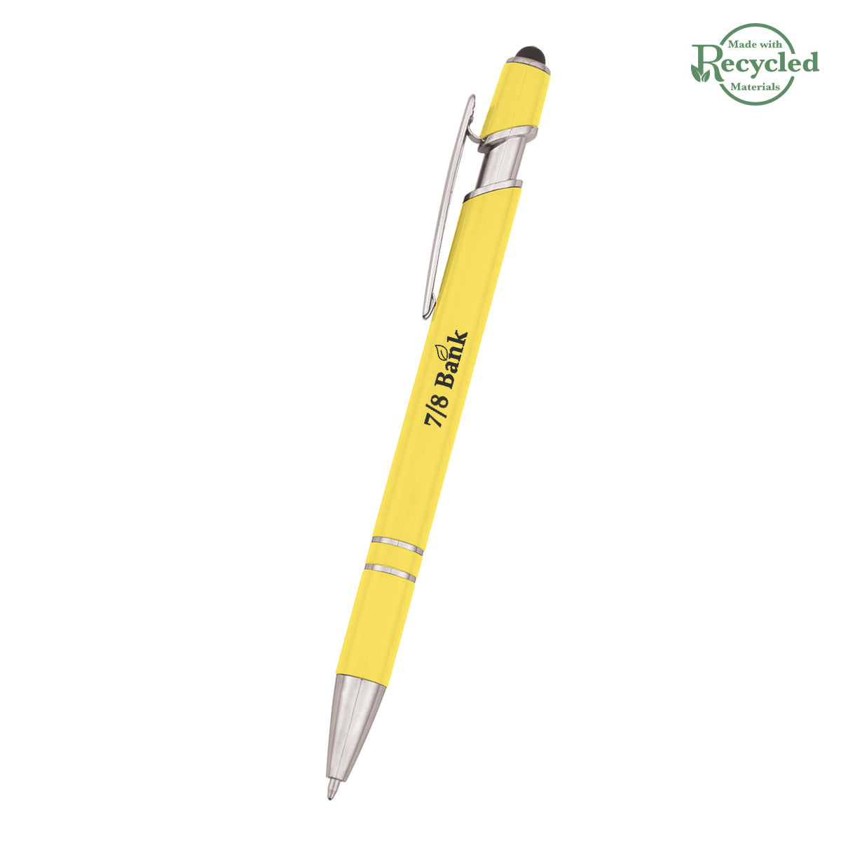 NEON YELLOW ROSLIN INCLINE STYLUS PEN grouped
