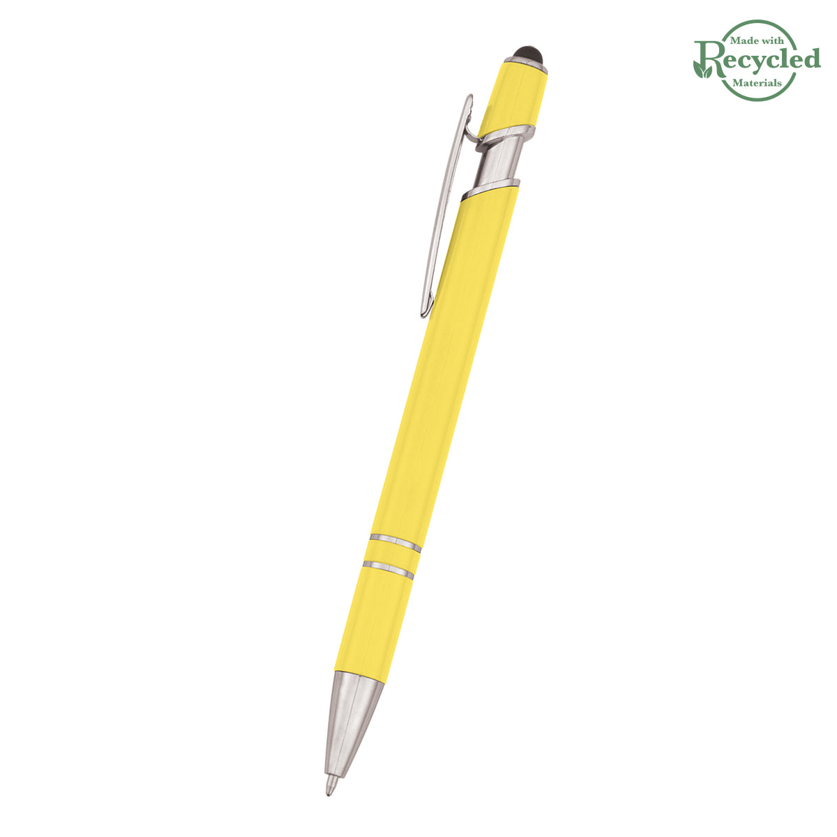 NEON YELLOW ROSLIN INCLINE STYLUS PEN plain grouped