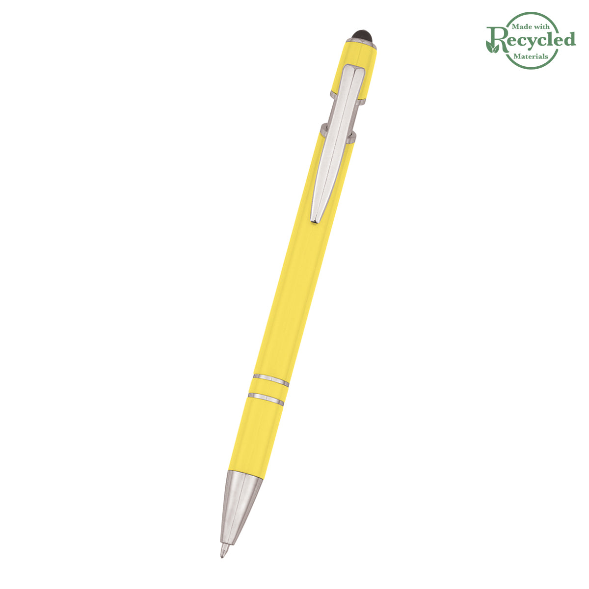 NEON YELLOW ROSLIN INCLINE STYLUS PEN plain grouped