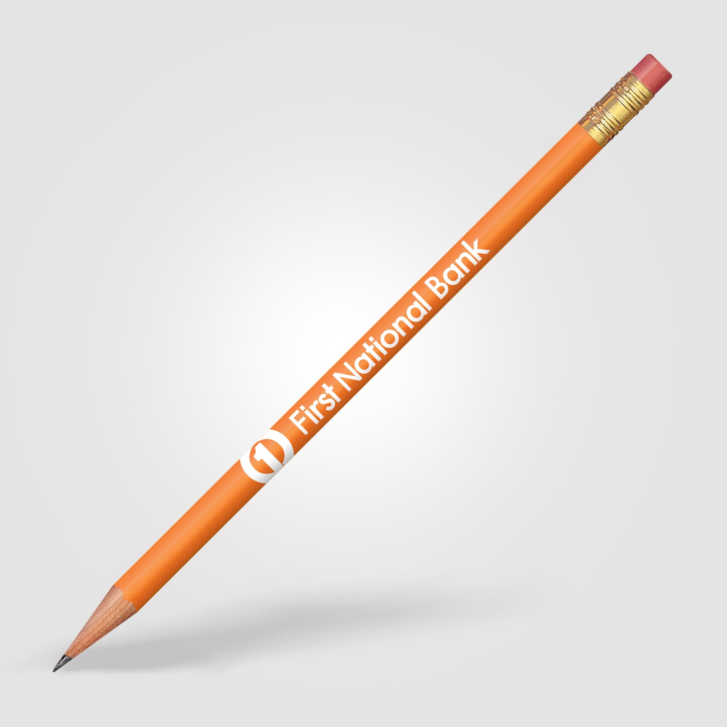 Orange (Barrel) Round Pencil