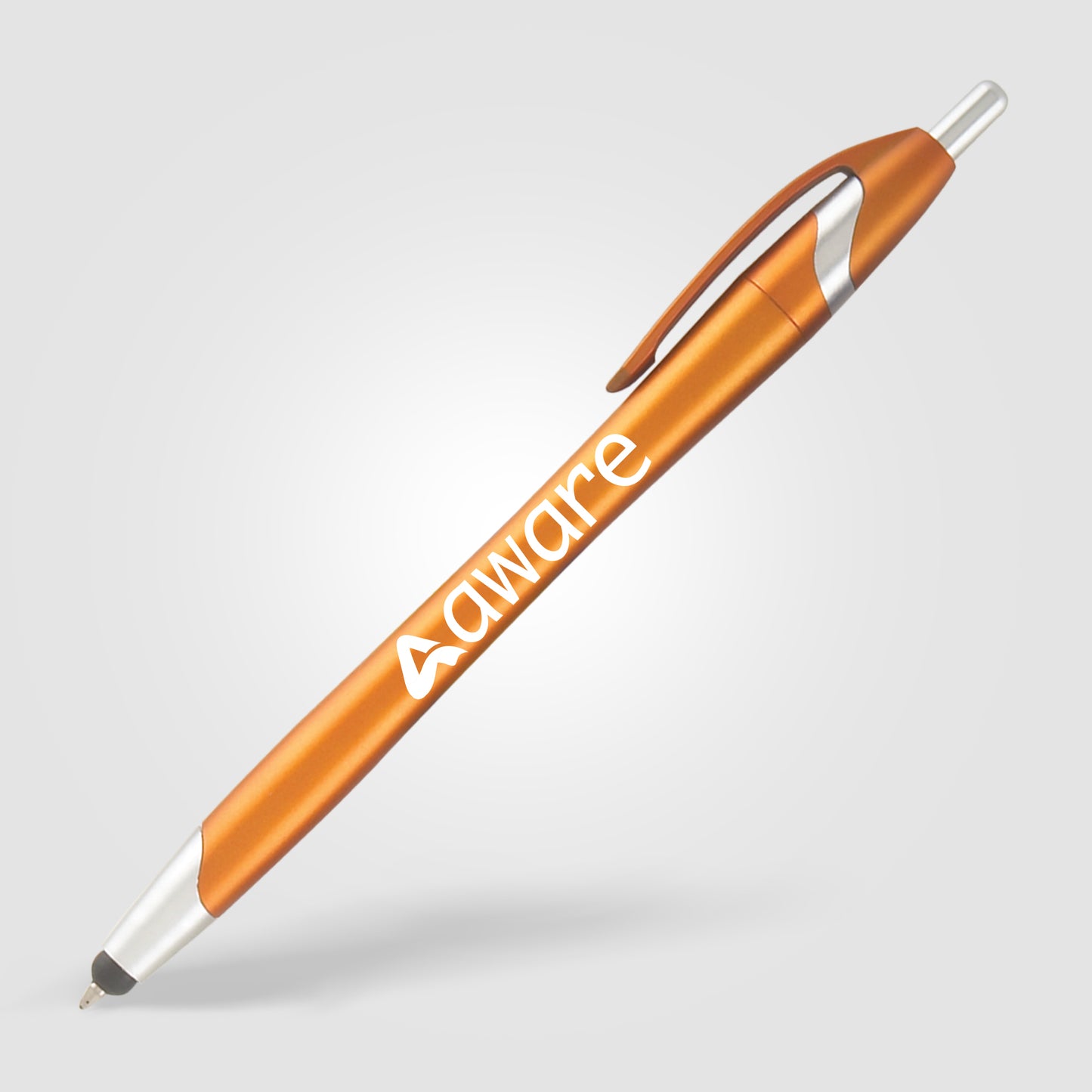 Orange (Barrel) Stratus Metallic with Stylus