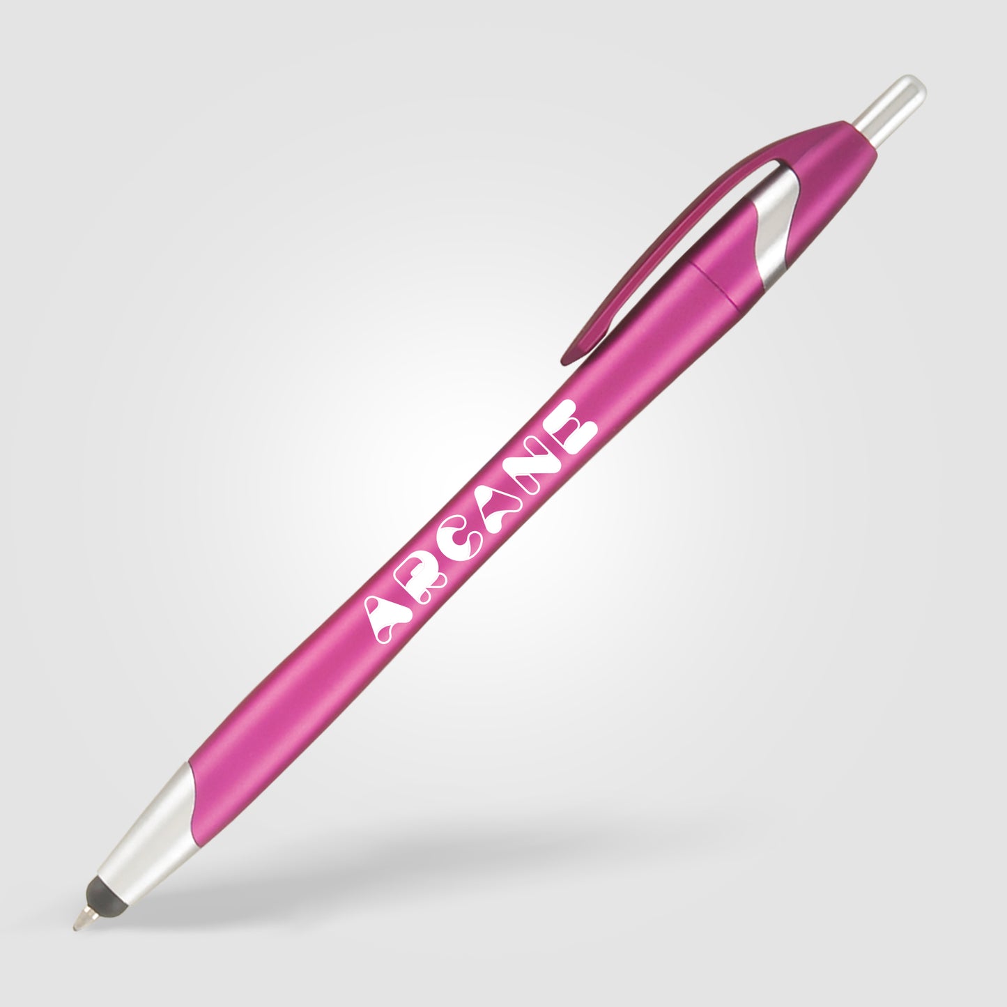 Pink (Barrel) Stratus Metallic with Stylus