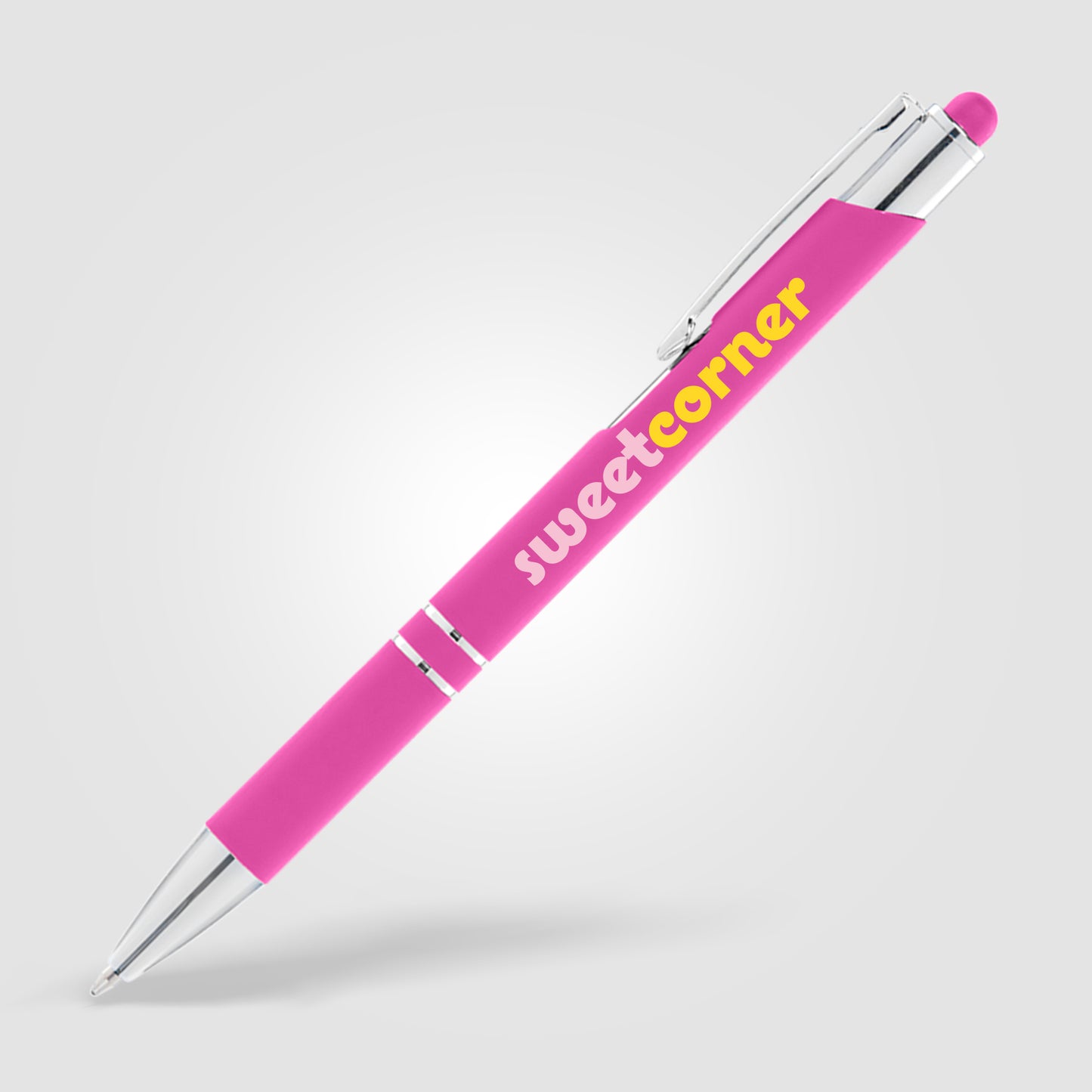 Pink (Barrel) Tres-Chic Softy w/ Stylus Top