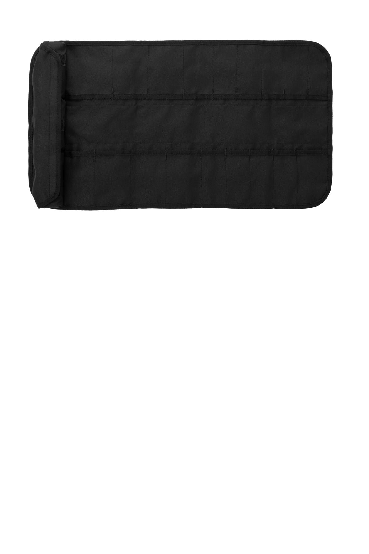 Rear View of Black Carhartt 18-Pocket Utility Roll CTB0000484
