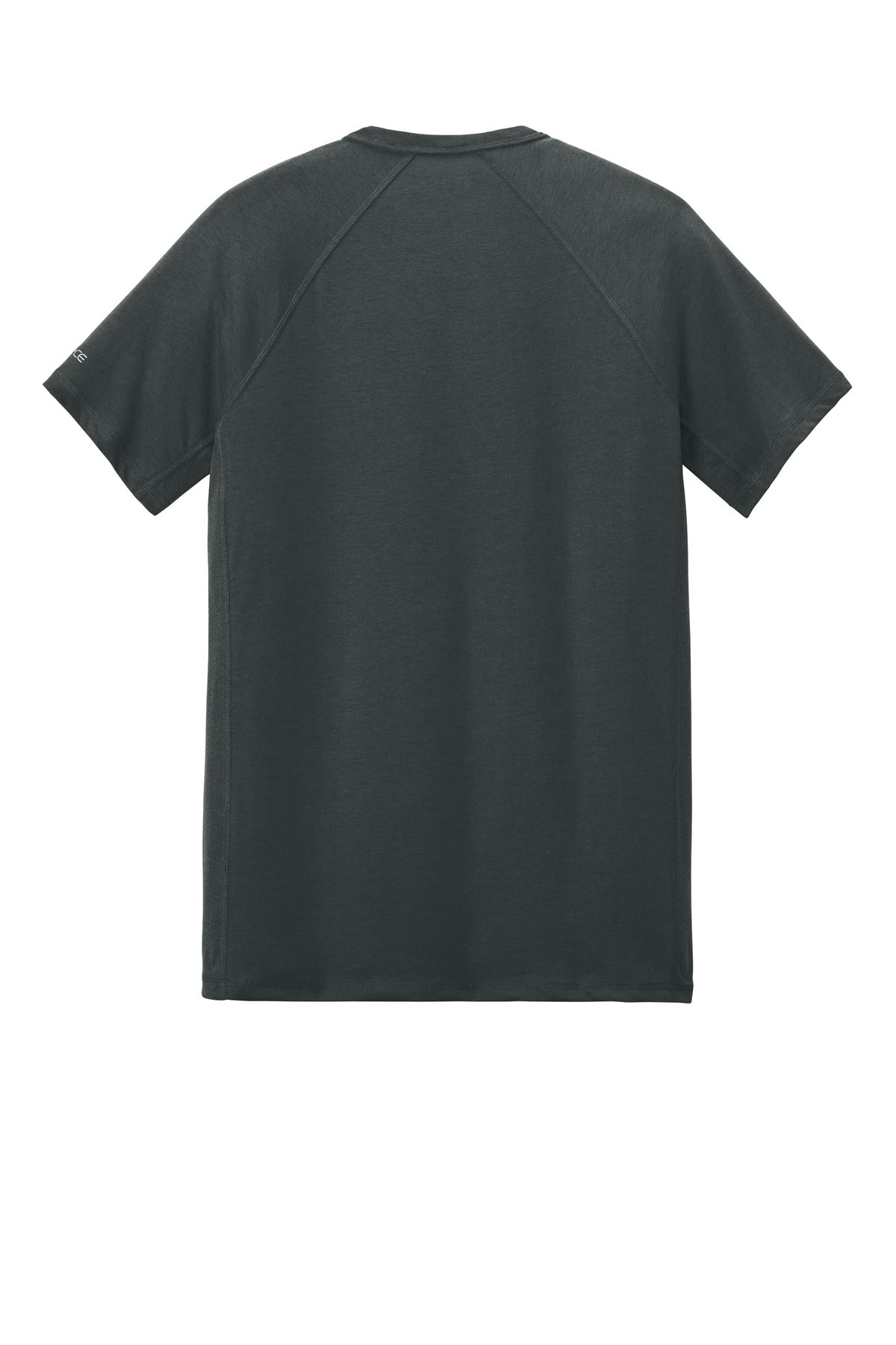 Rear View of CarbonHthr Carhartt Force Short Sleeve Pocket T-Shirt CT106652