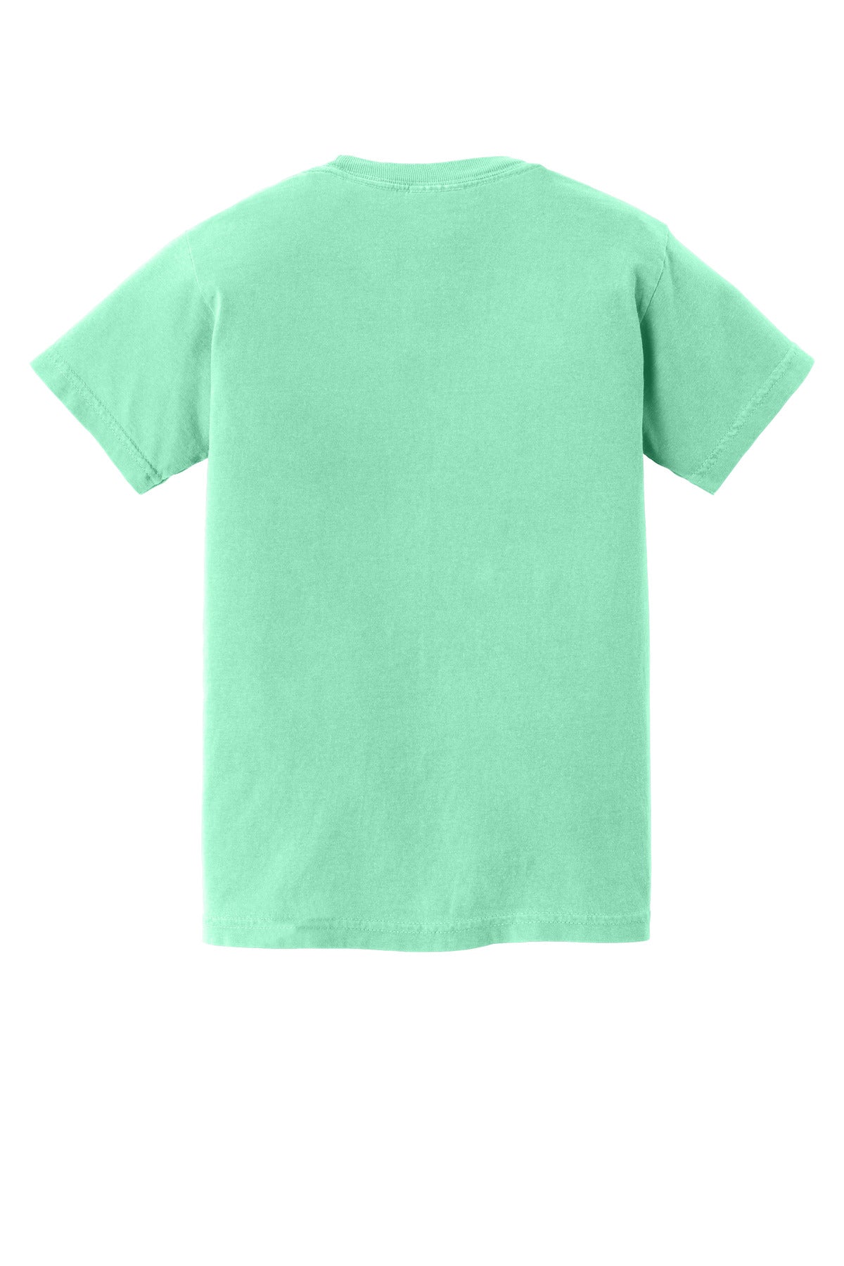 Rear View of Island Reef COMFORT COLORS Youth Heavyweight Ring Spun Tee. 9018