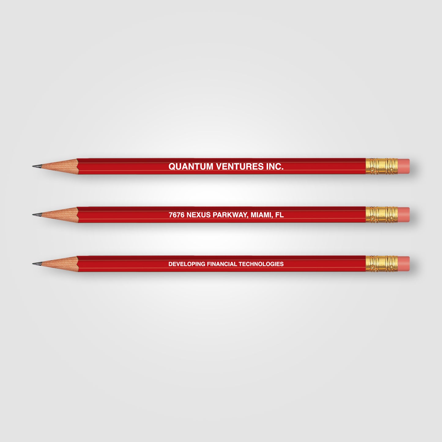 Red (Barrel) Hex Pencil