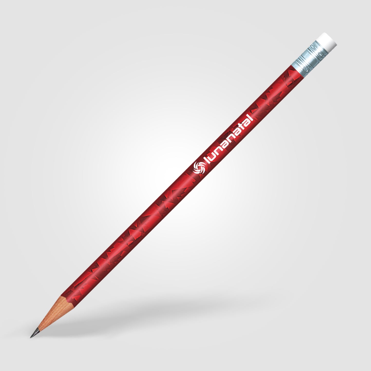 Red (Barrel) Holographic Pencil