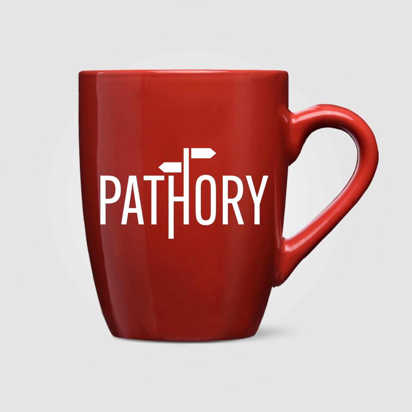 Red (Product) 13 oz. Ceramic Bistro Mug - Classic