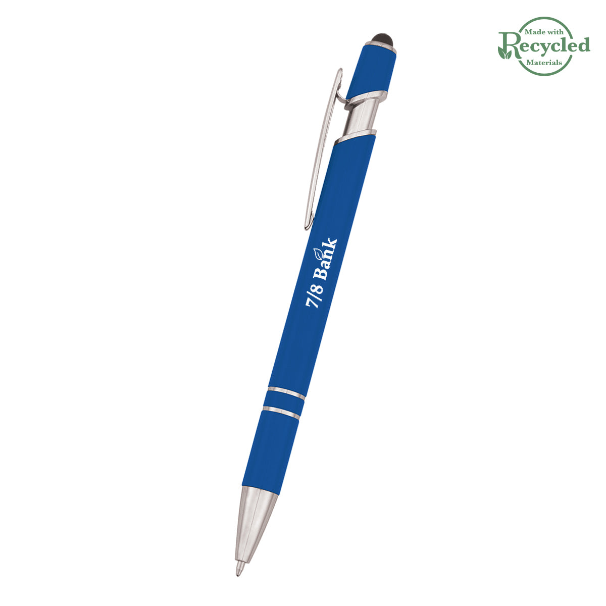 ROYAL BLUE ROSLIN INCLINE STYLUS PEN grouped