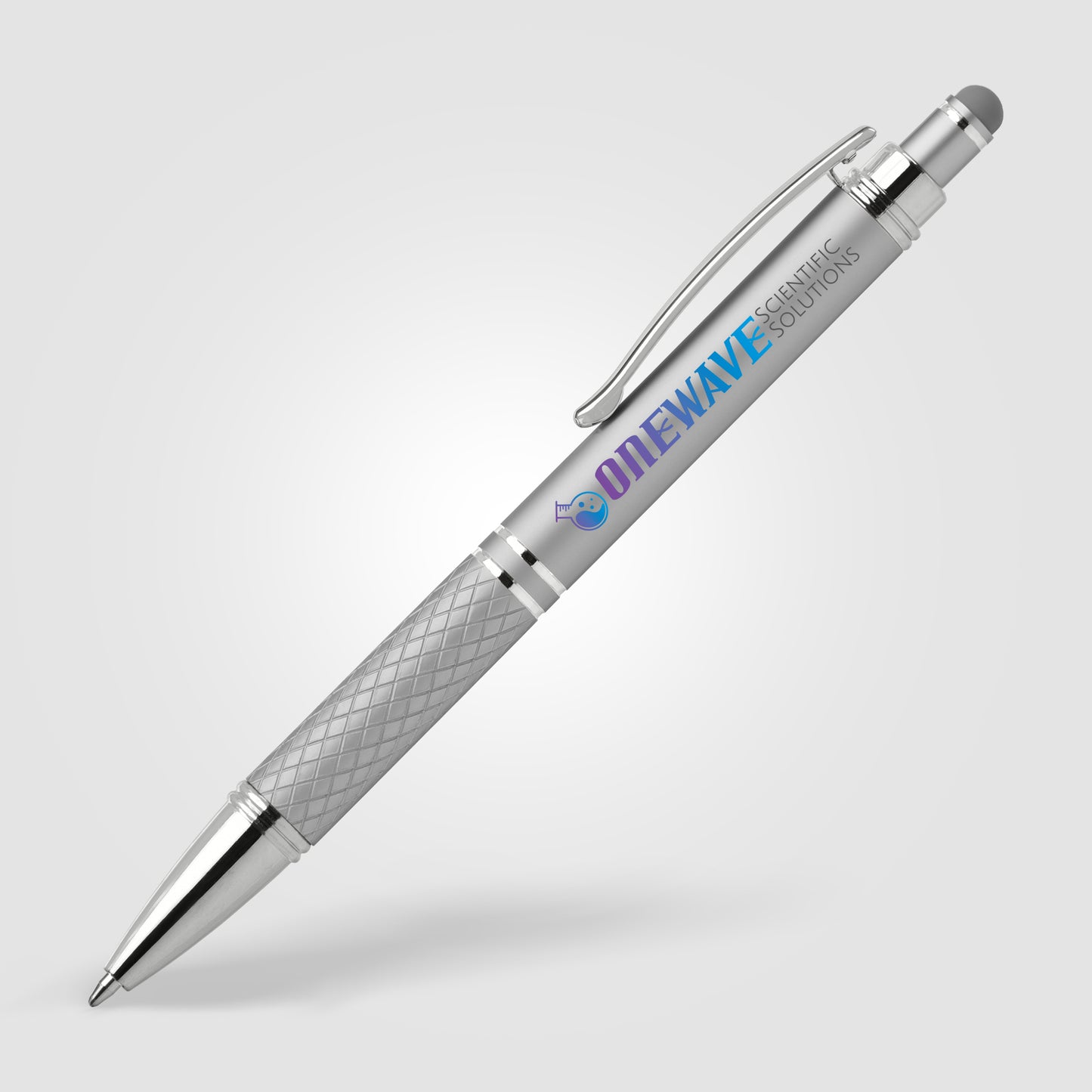 Silver (Barrel) Phoenix Softy Metallic w/ Stylus